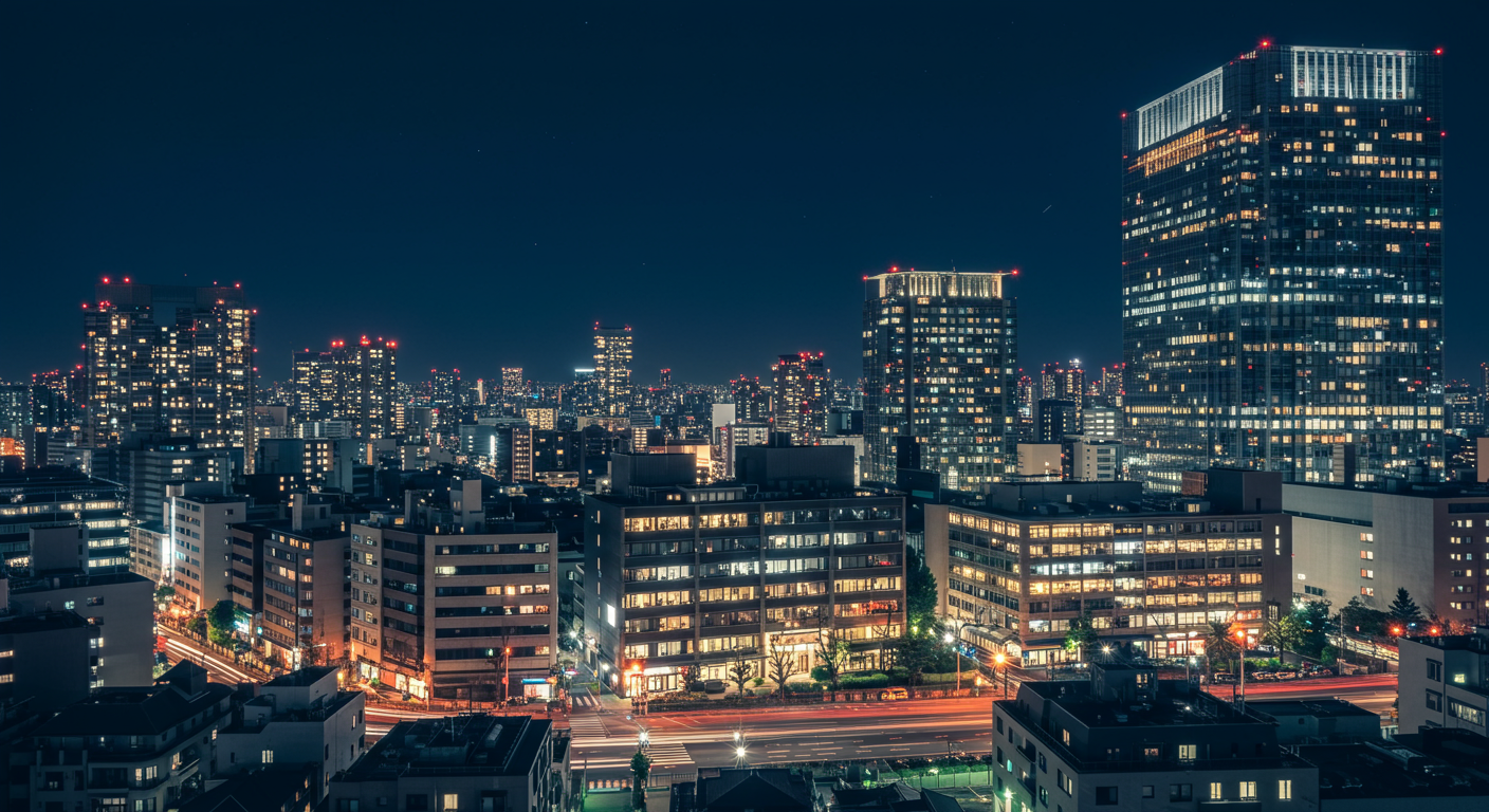 赤坂の夜景