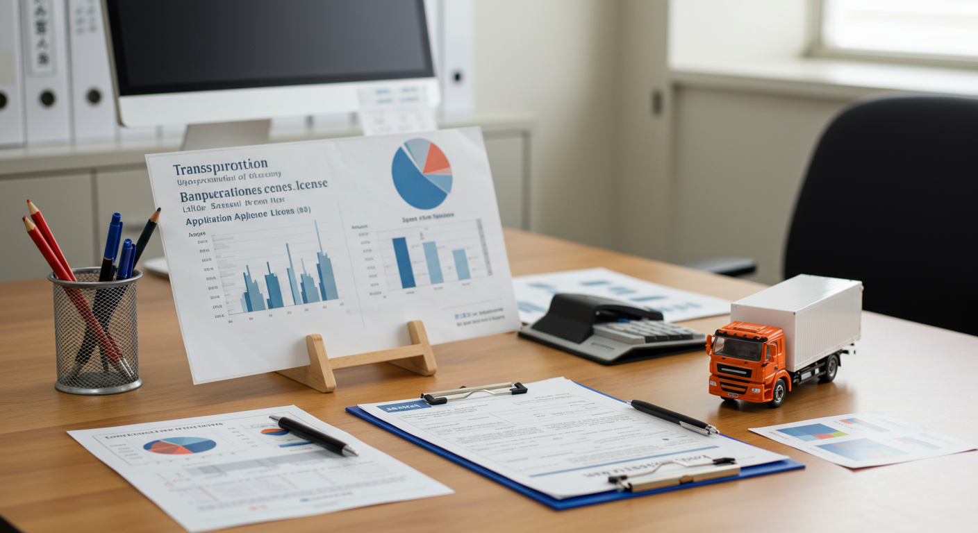 運送業許可申請のイメージ