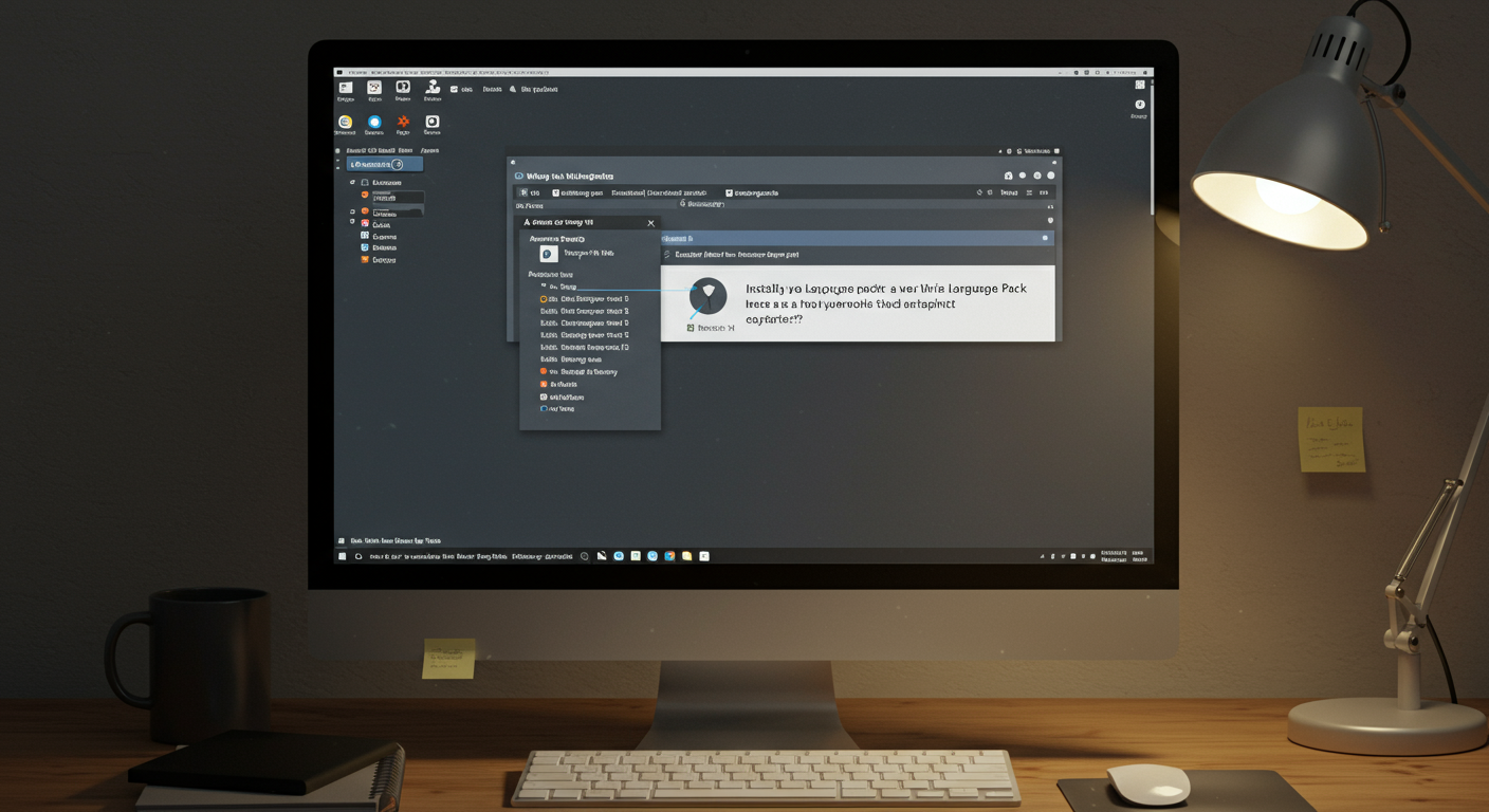 Windows 11での言語パックインストール手順