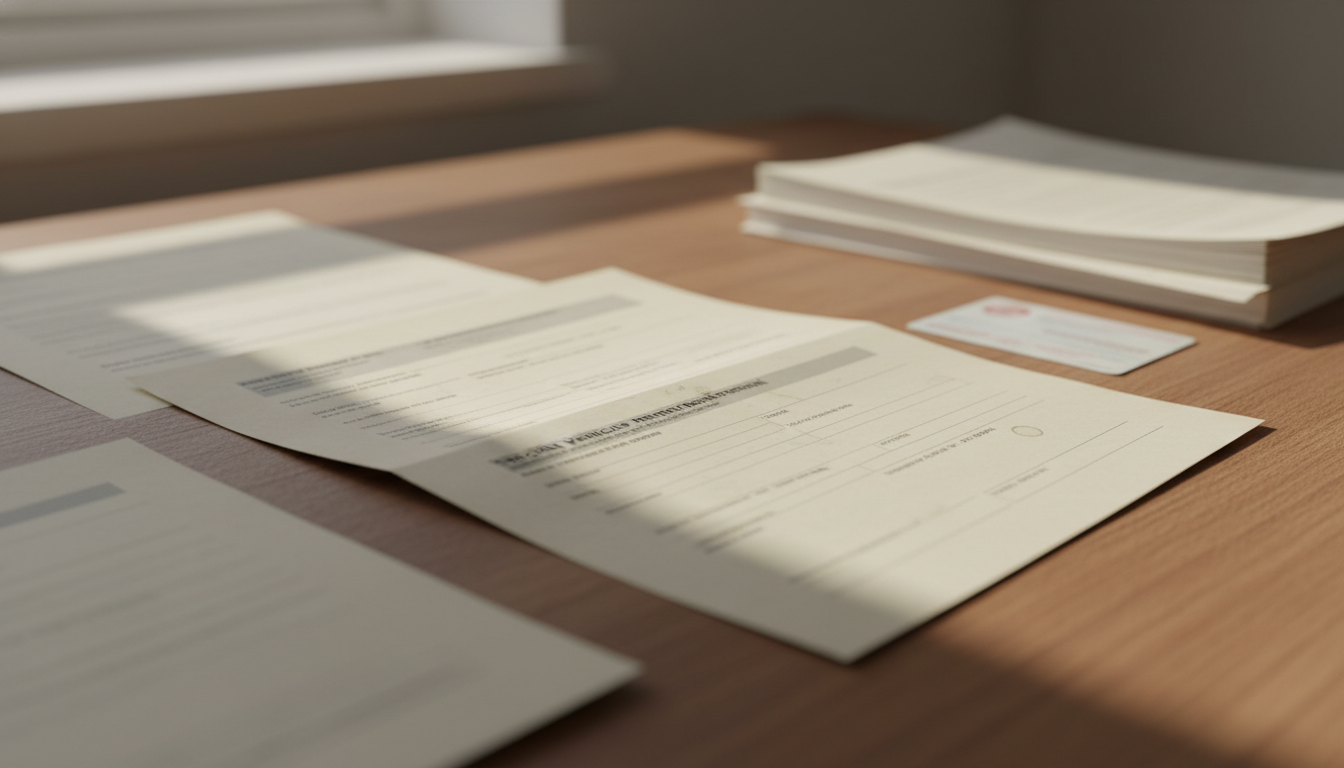 特殊車両通行許可の更新申請に必要な書類一覧