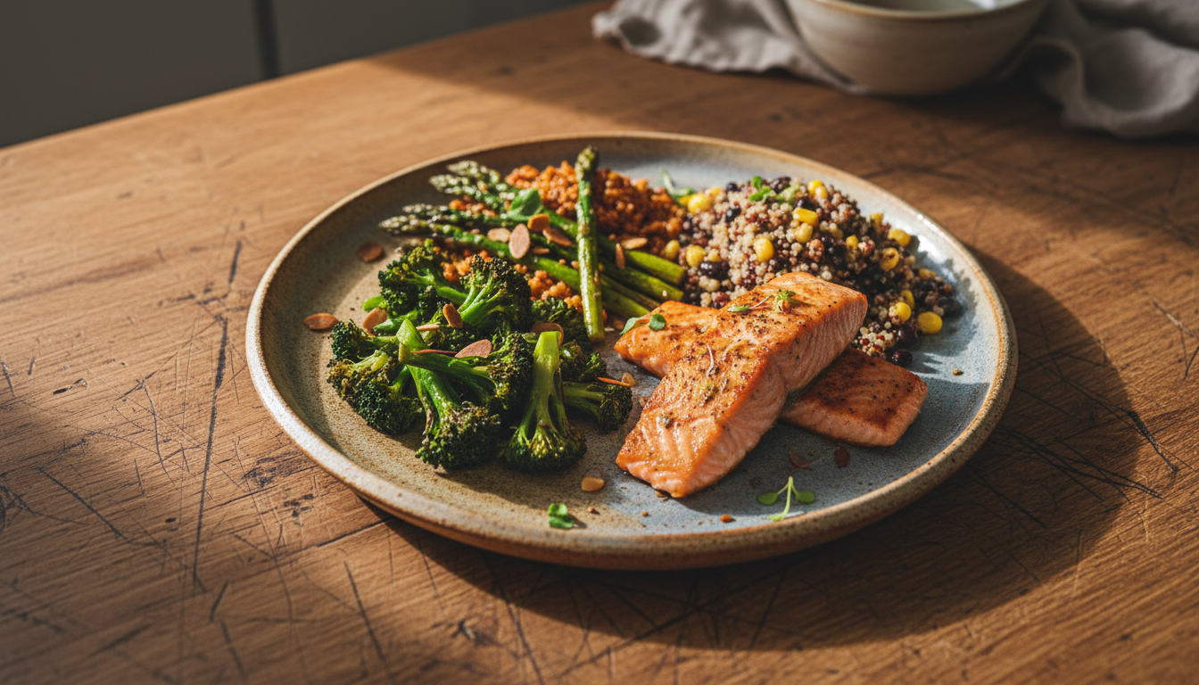 バランスの取れた食事メニューイメージ