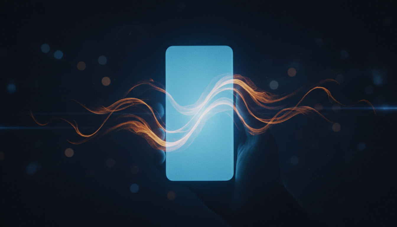 スマホのブルーライトがメラトニン分泌を抑制する仕組みの図解