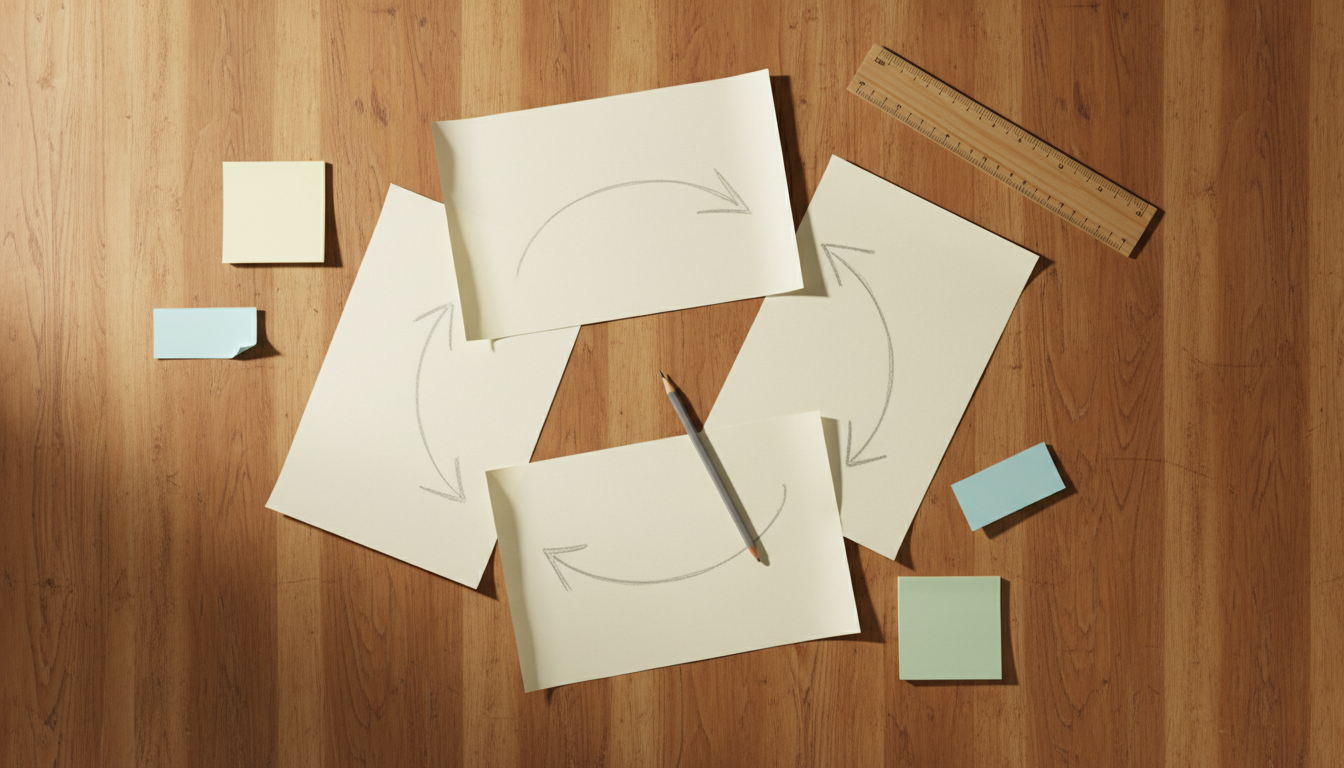 特殊車両通行許可申請の7つの手順フロー図