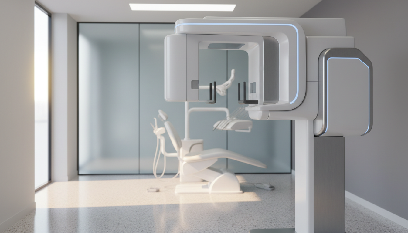 歯科用CT検査によるインプラント術前診断のイメージ