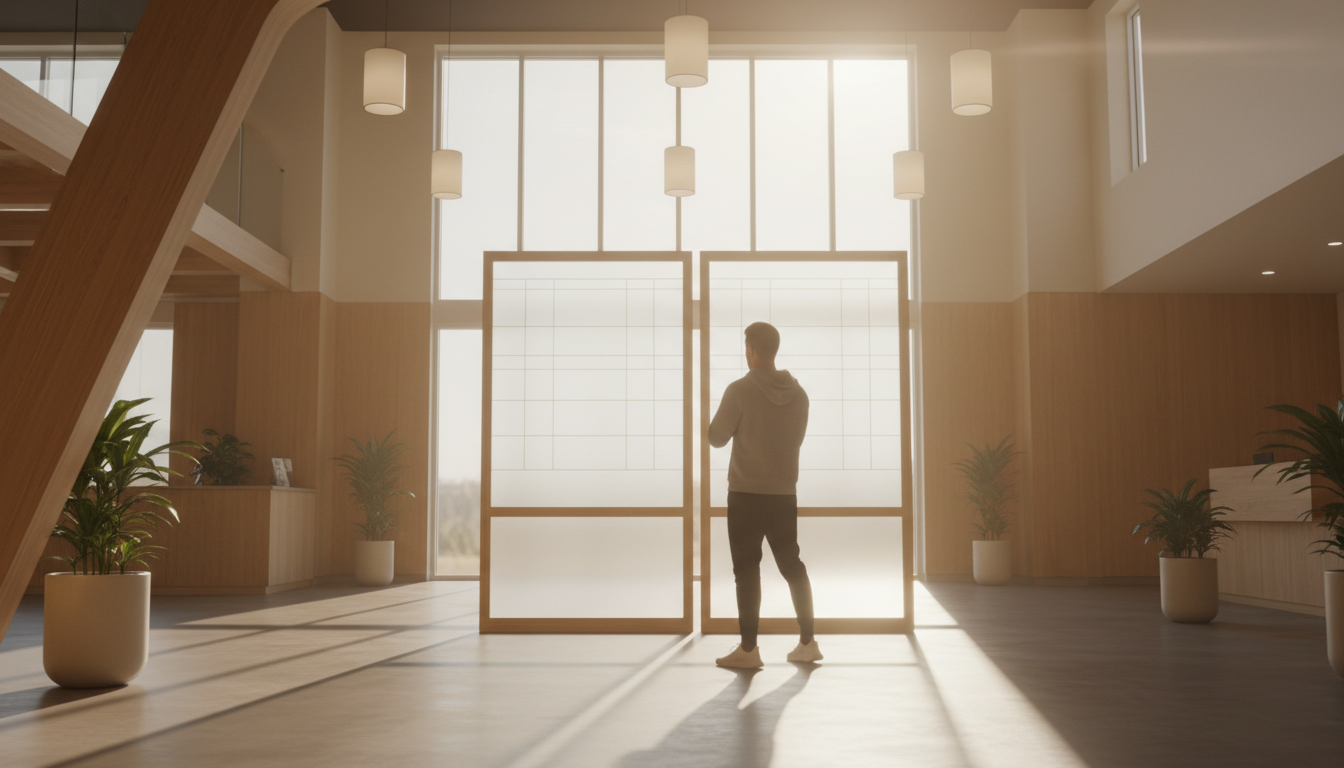 パーソナルジム選び方のポイントを考える女性