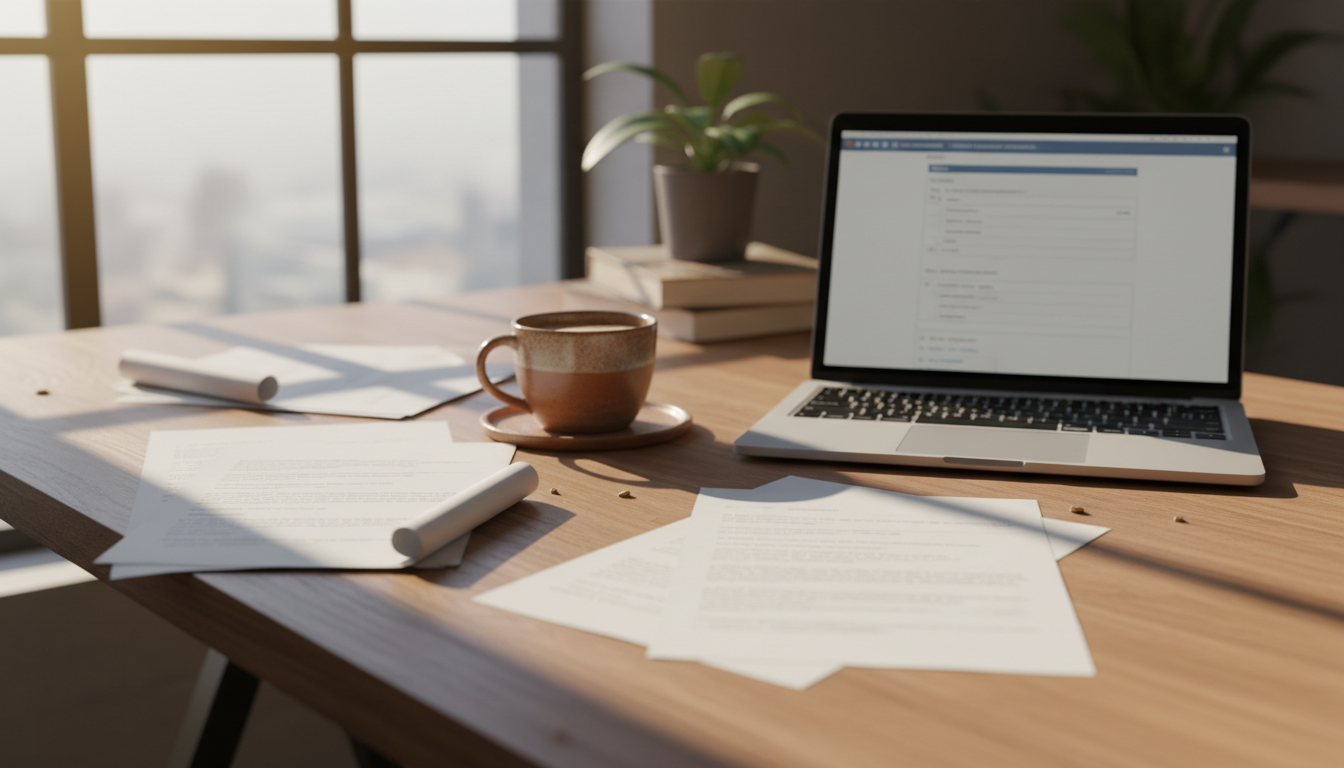 特殊車両通行許可申請の書類作成と手続きのイメージ