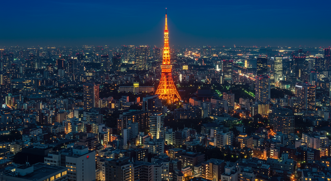 麻布台から見る夜景