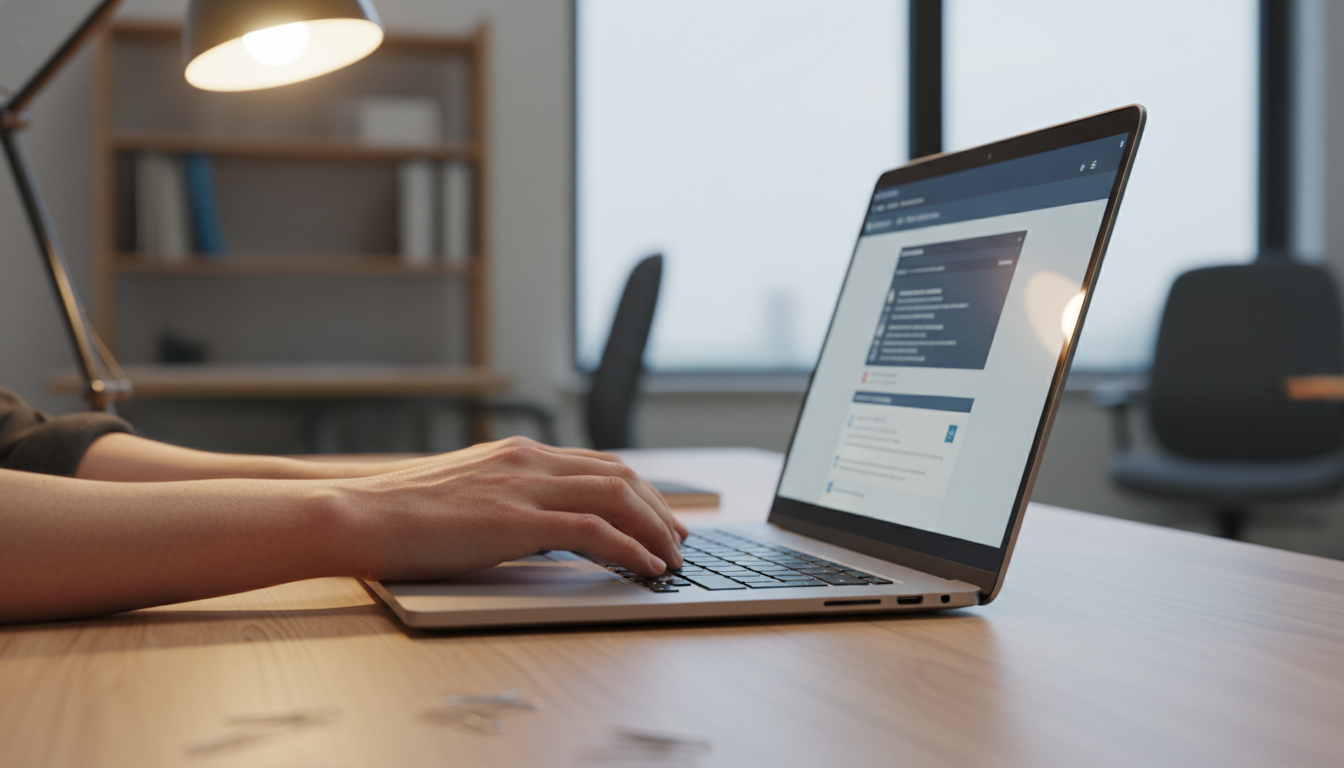 オンライン申請システムの画面操作