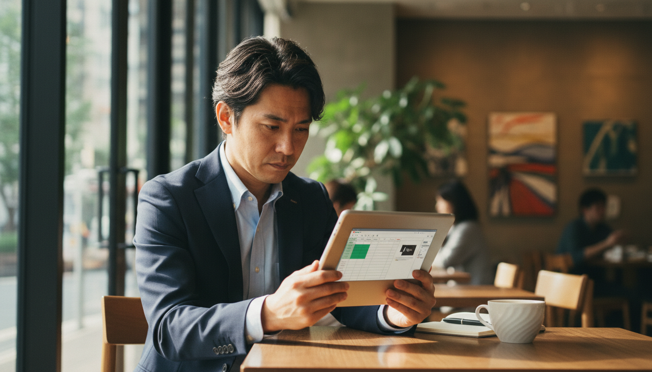 モバイルOffice タブレット業務 外出先作業