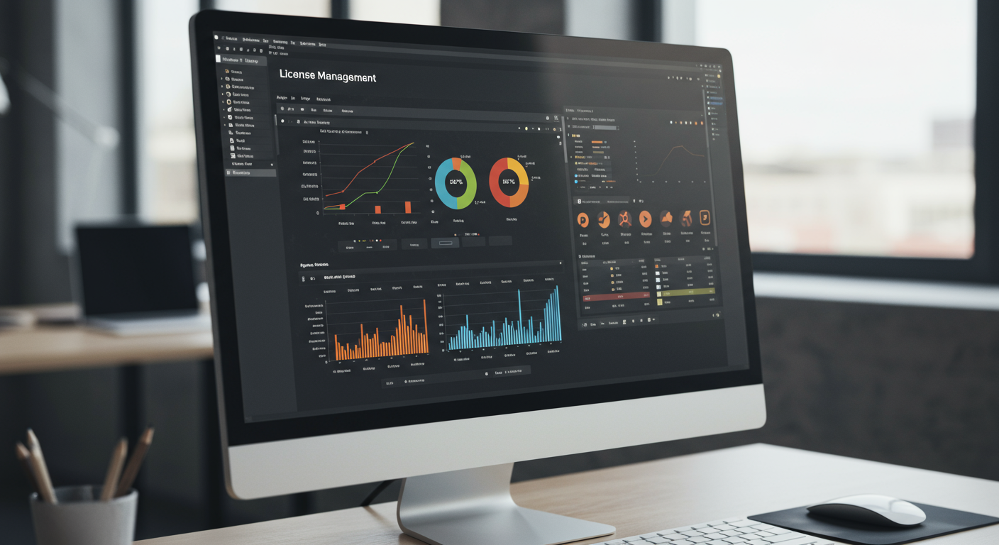 Officeライセンス管理ダッシュボード画面