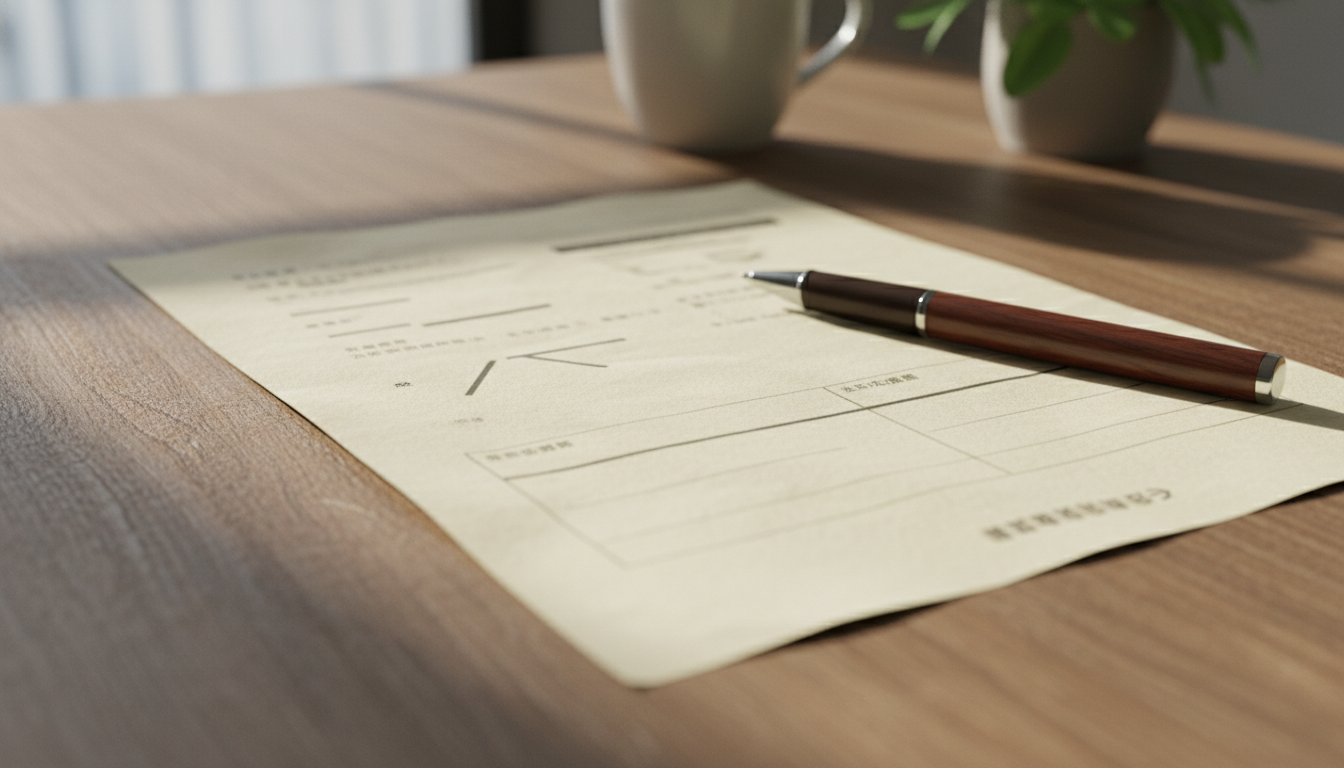 特殊車両申請費用の見積書