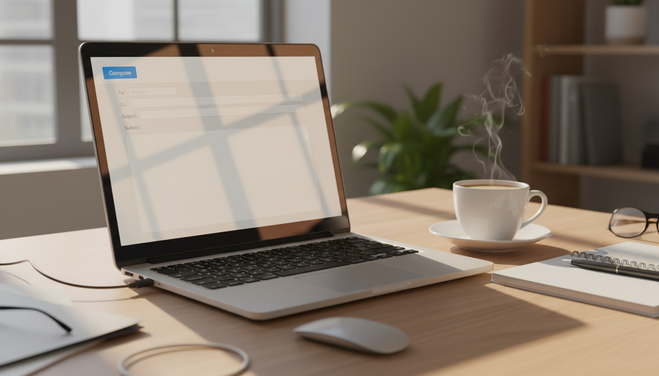 メールでの問い合わせ画面