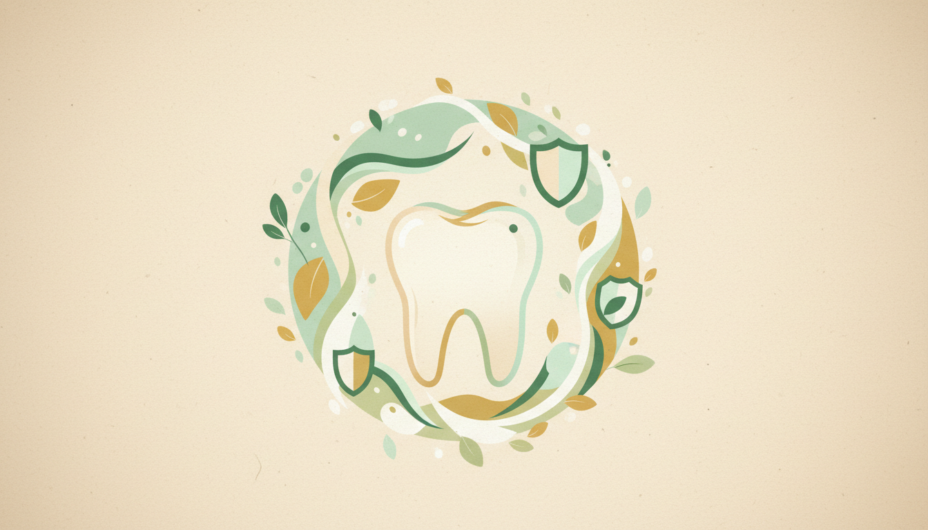 歯周病メンテナンスの効果と再発予防のイメージ図