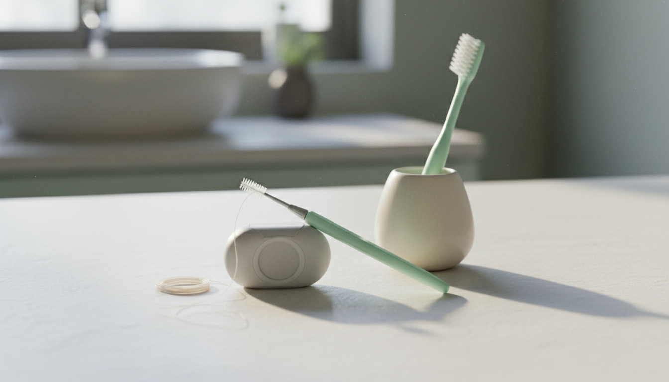 歯間ブラシとデンタルフロスを使った歯周病予防の自宅ケア方法