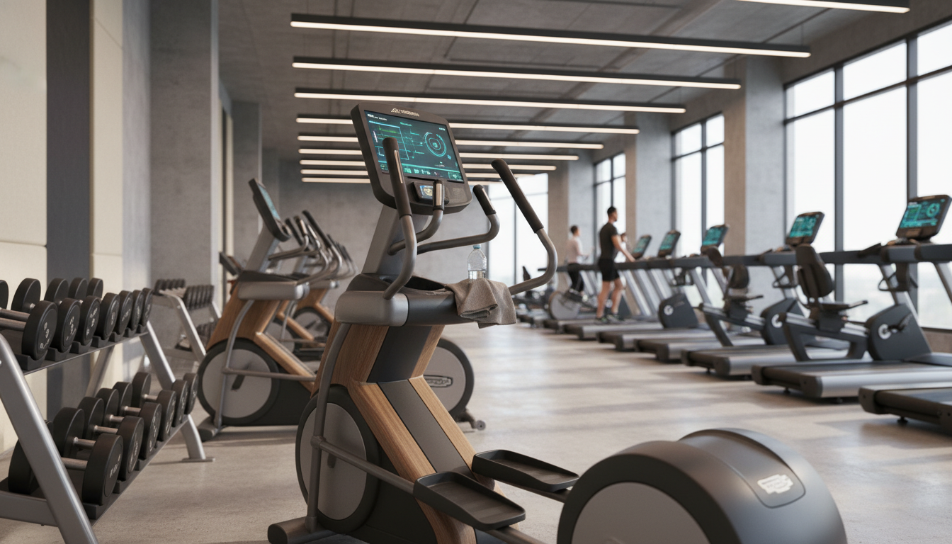 AIマシンを使ったトレーニングのイメージ