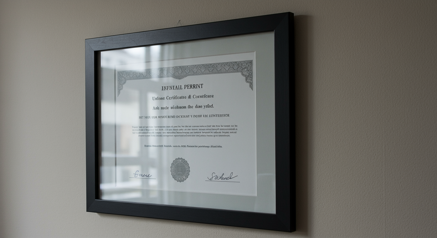 風俗営業許可証のイメージ