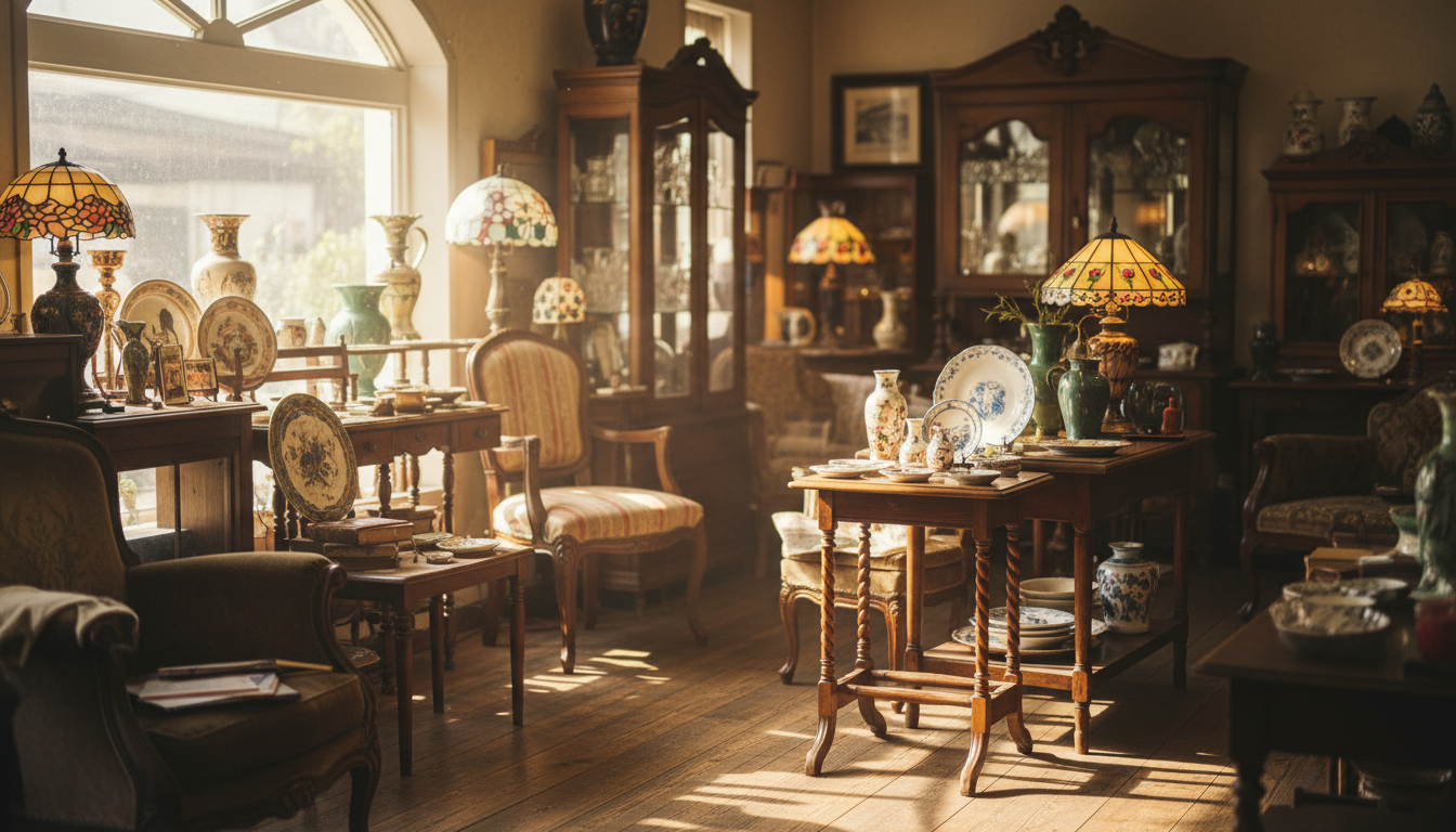 荻窪のアンティークショップ ヴィンテージ家具と雑貨