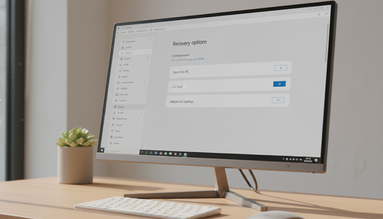 Windows 11 回復設定画面