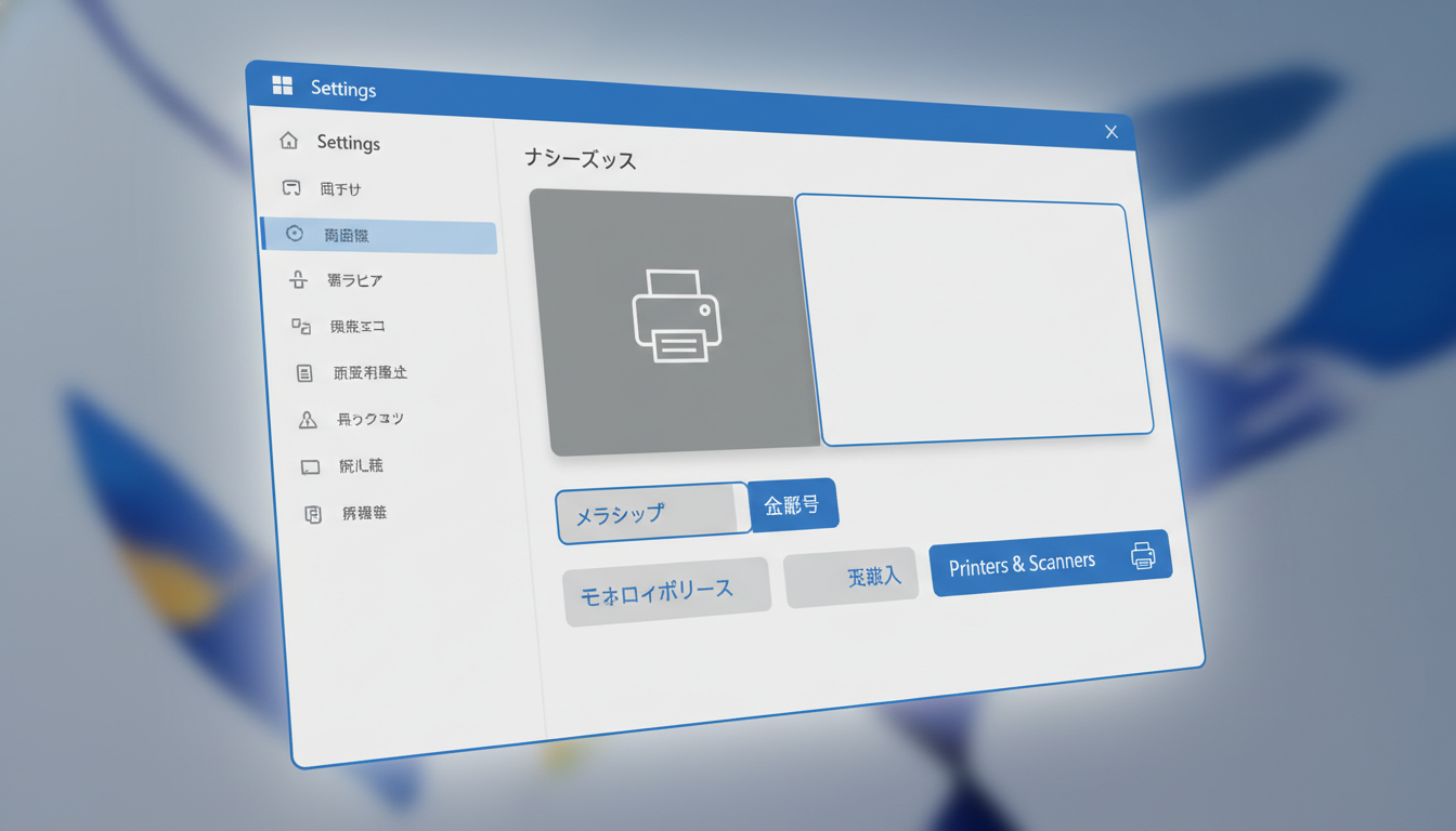 Windows 11 プリンター設定画面 アクセス方法 Bluetoothとデバイス