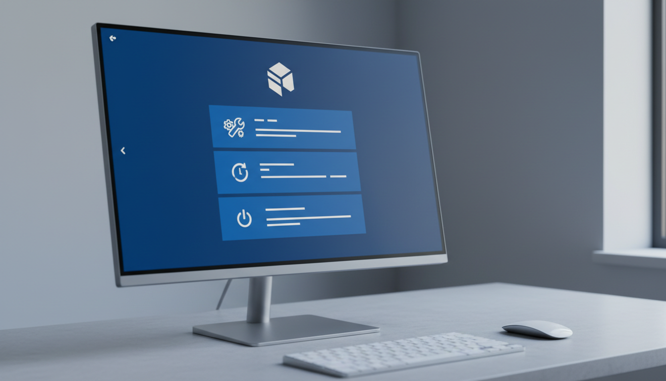 Windows 11 スタートアップ修復の実行画面イメージ