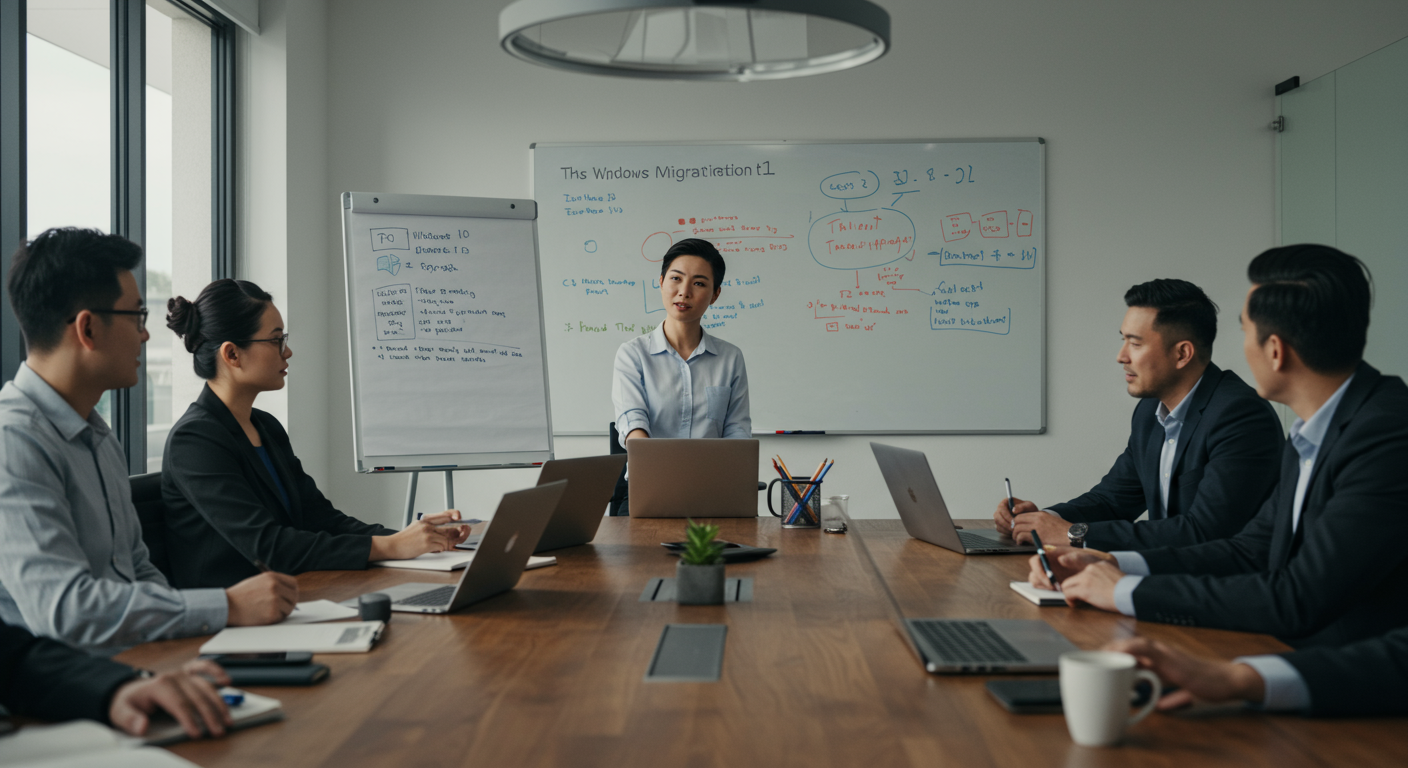 Windows 10からWindows 11への移行計画