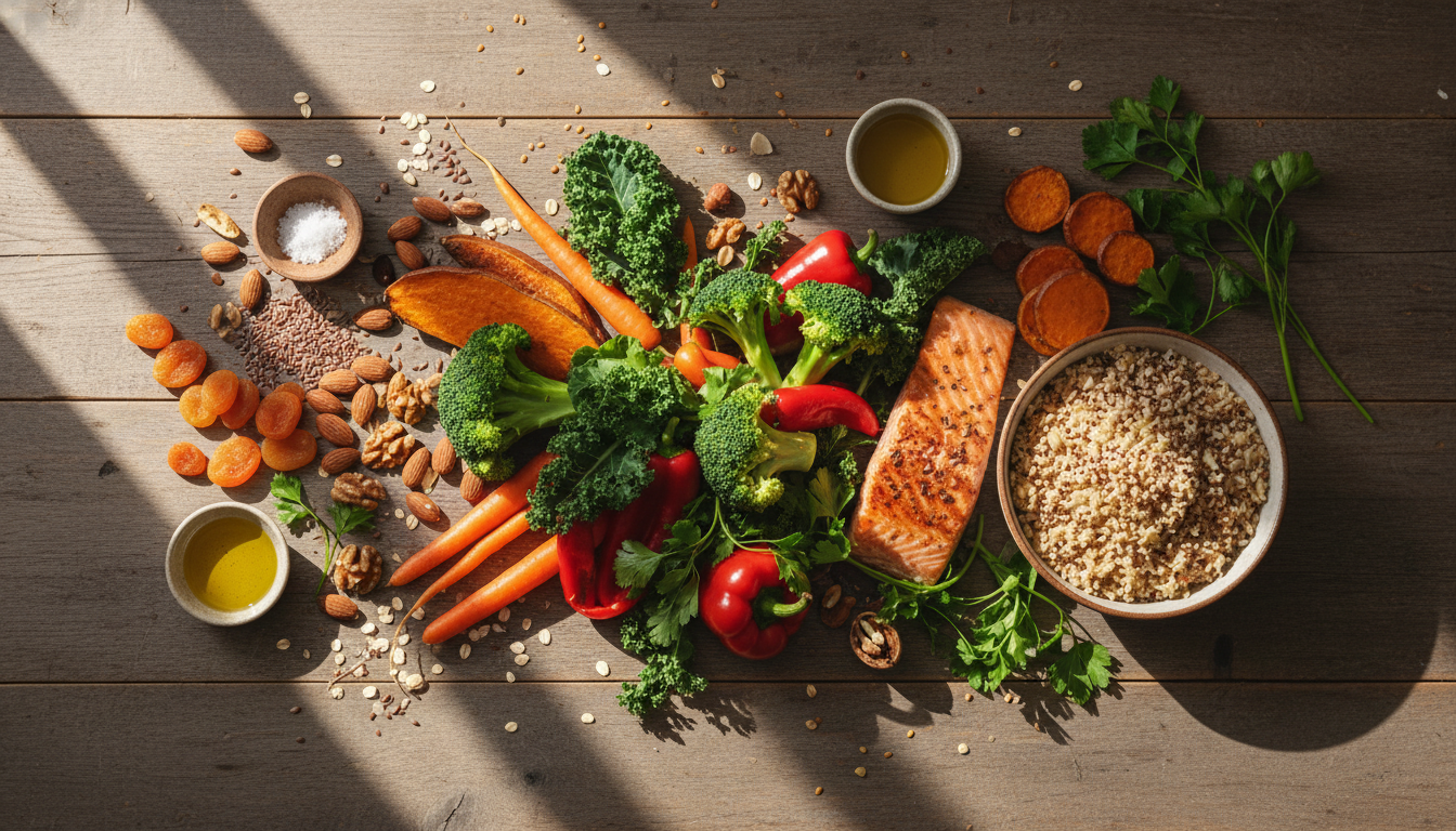 健康的な食事とトレーニング