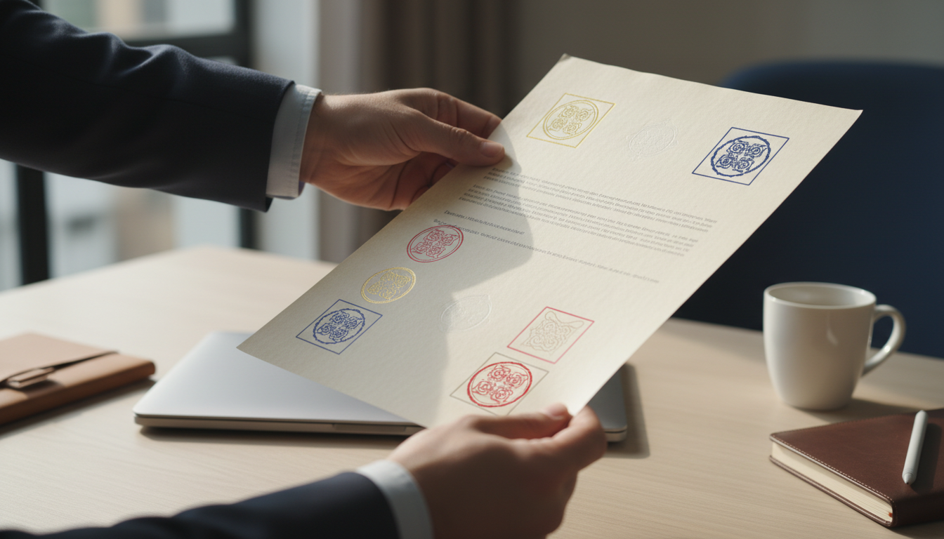 特殊車両通行許可証の受け取りと確認