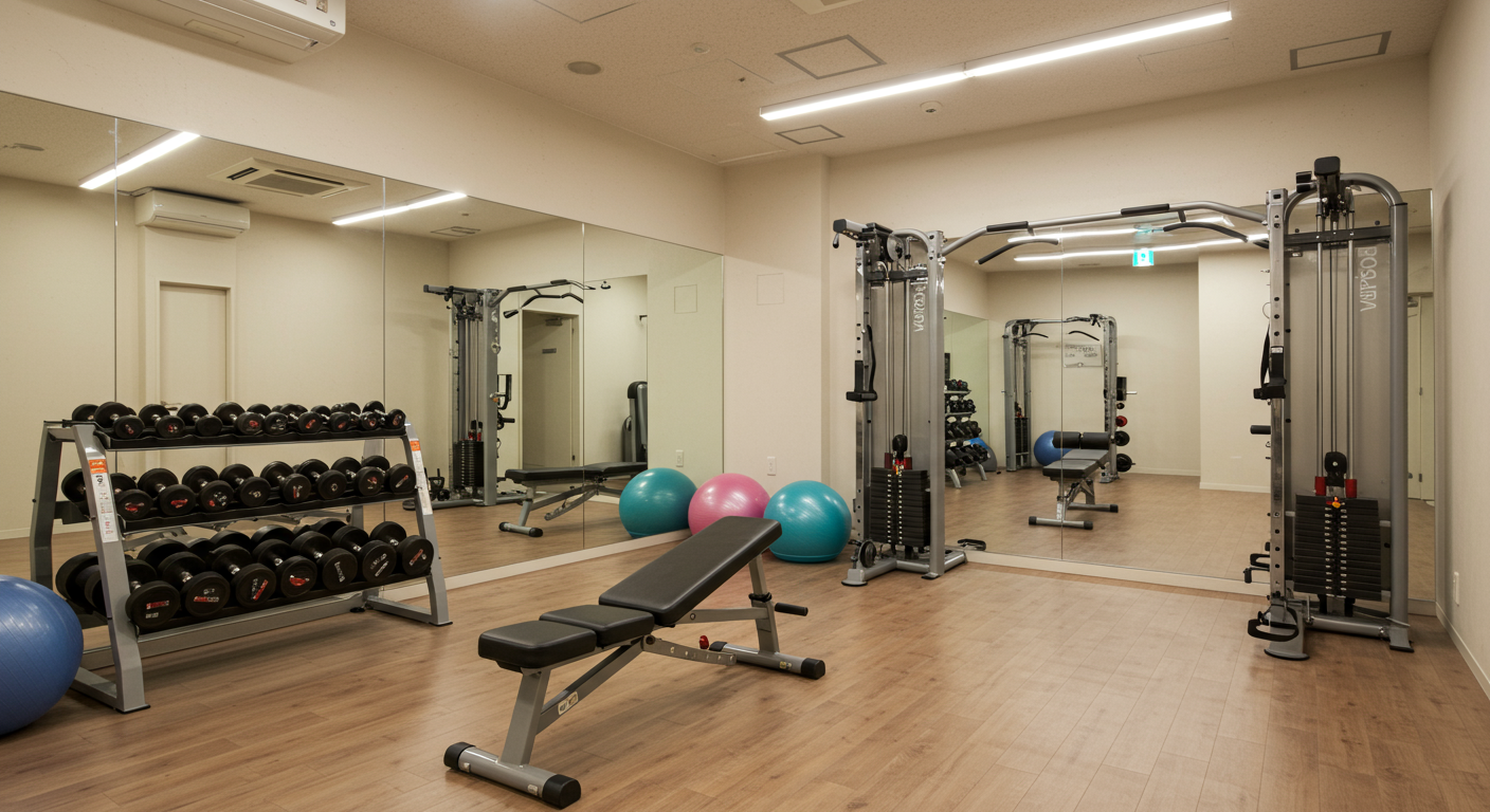 リタスタイルの完全個室トレーニングスペース