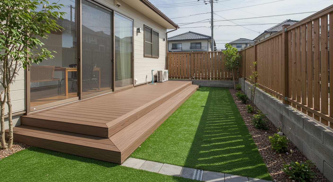 メンテナンスのしやすい外構素材と設計例