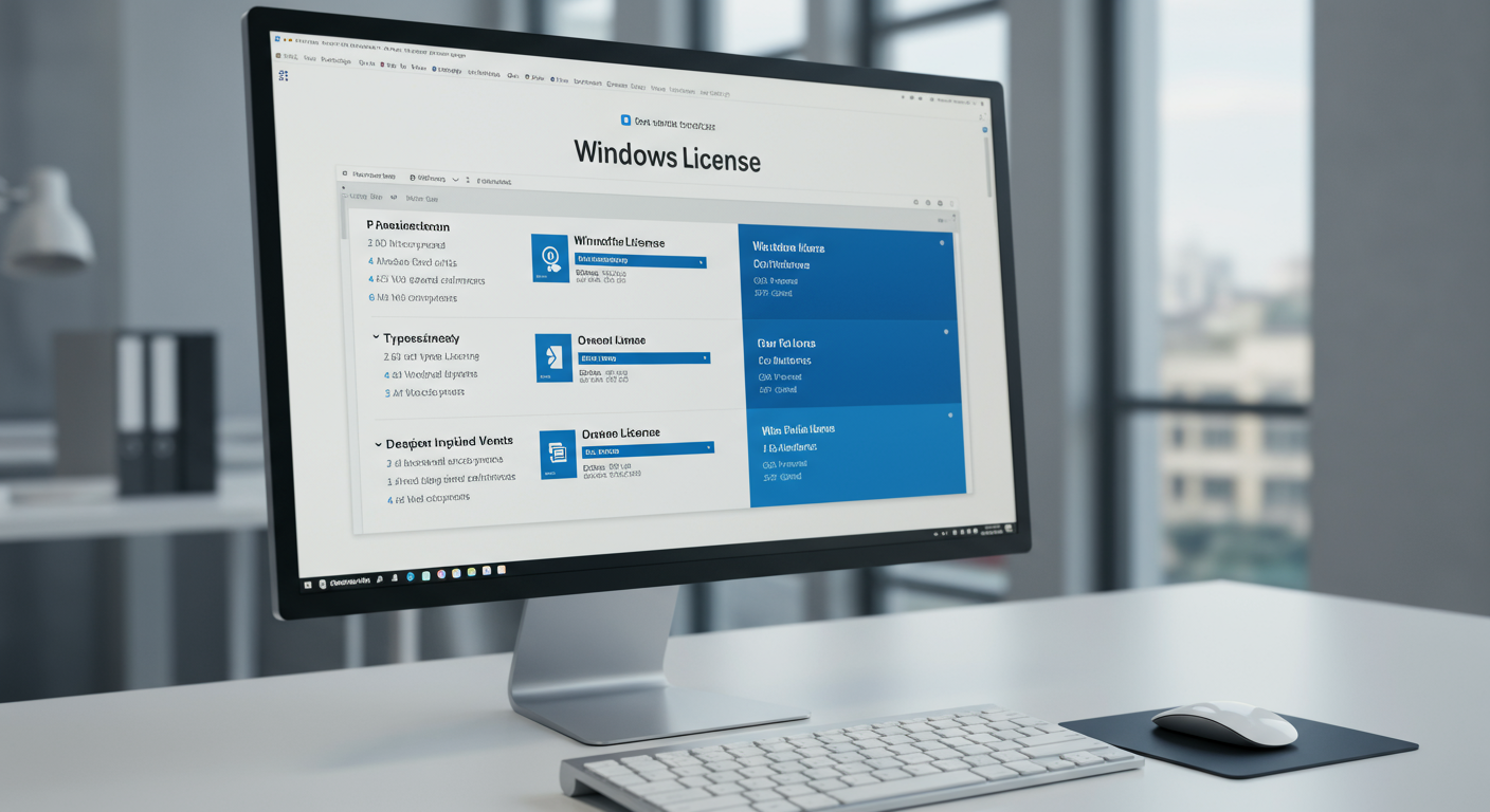 Windowsライセンスの種類と特徴