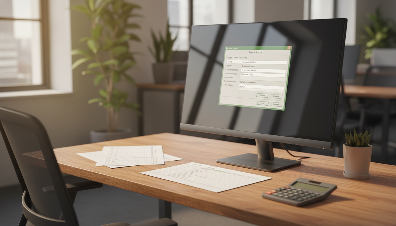 Excelのページ設定ダイアログボックスとヘッダーフッター編集画面