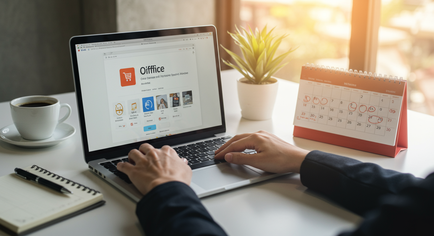 セール時のOffice製品購入イメージ