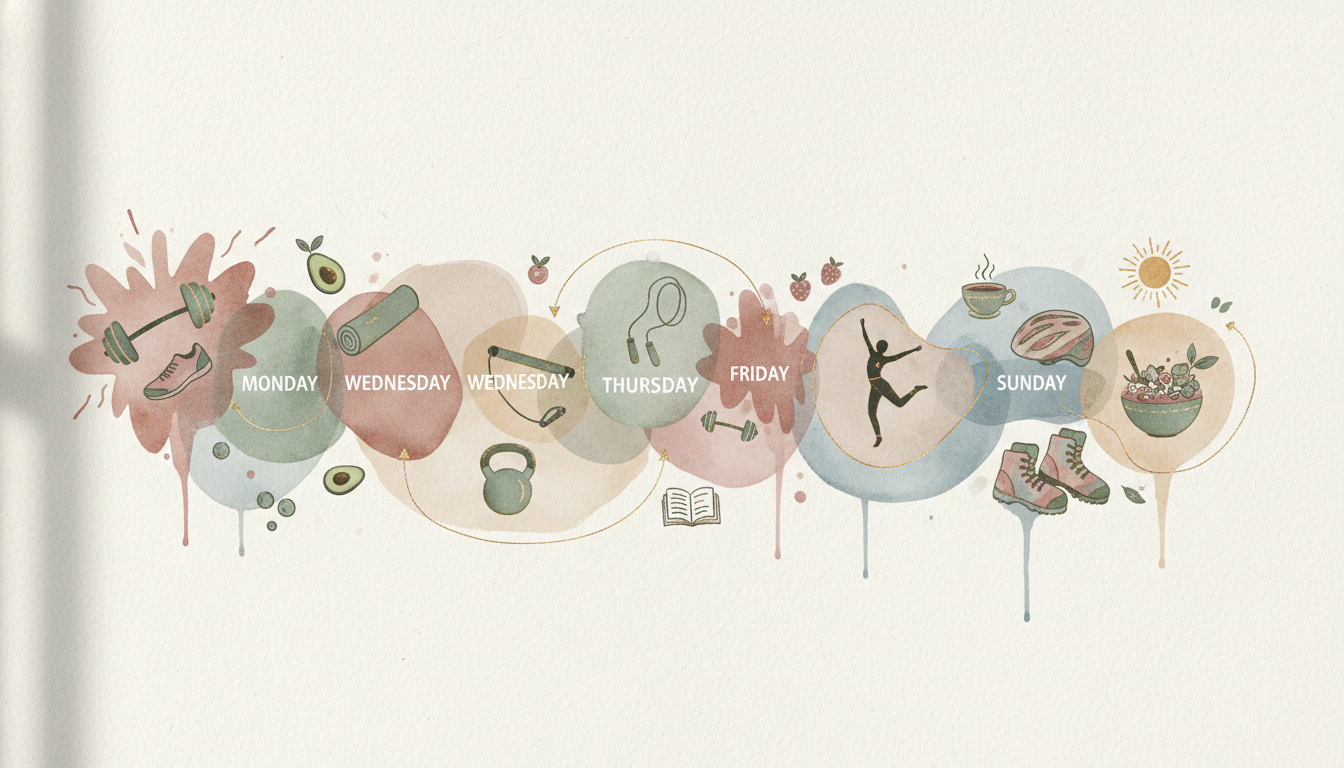 女性向け1週間の筋トレスケジュール 効果的なトレーニングプラン