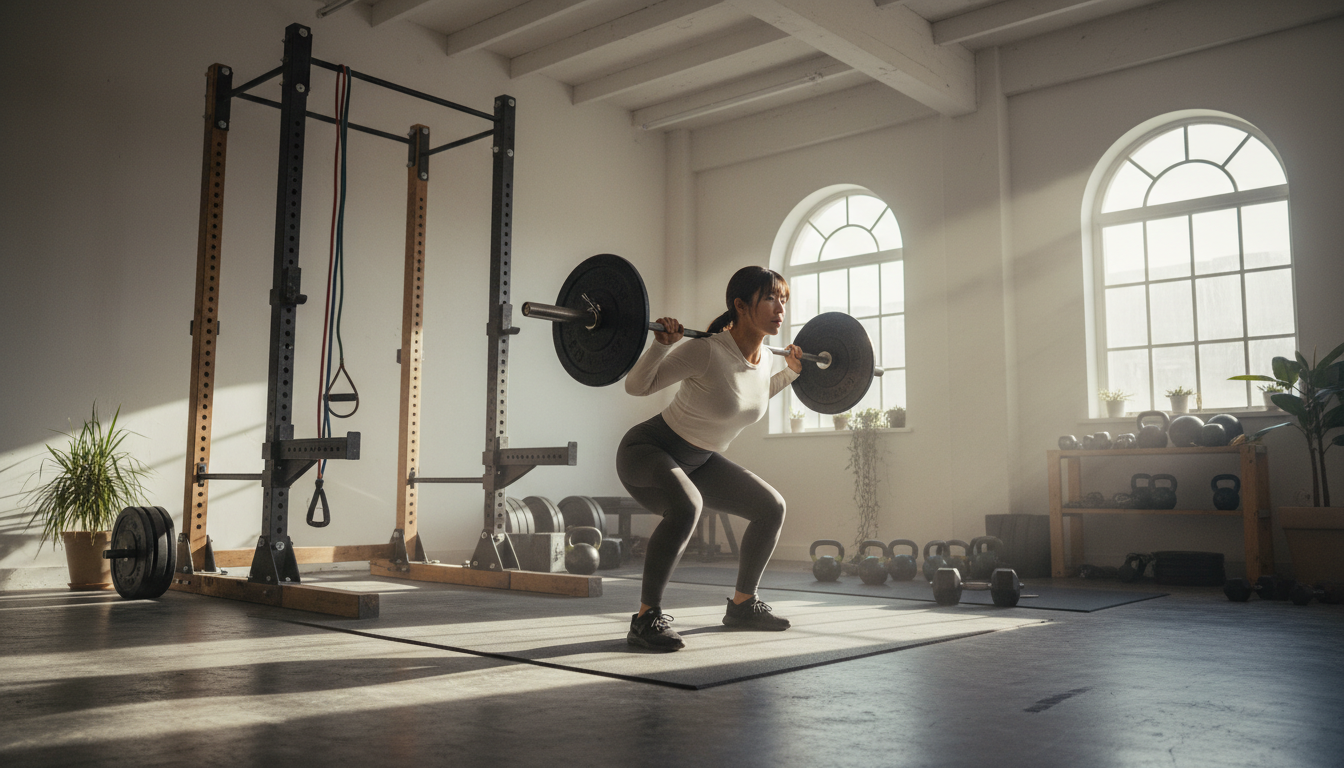 女性のための筋力トレーニング実践イメージ