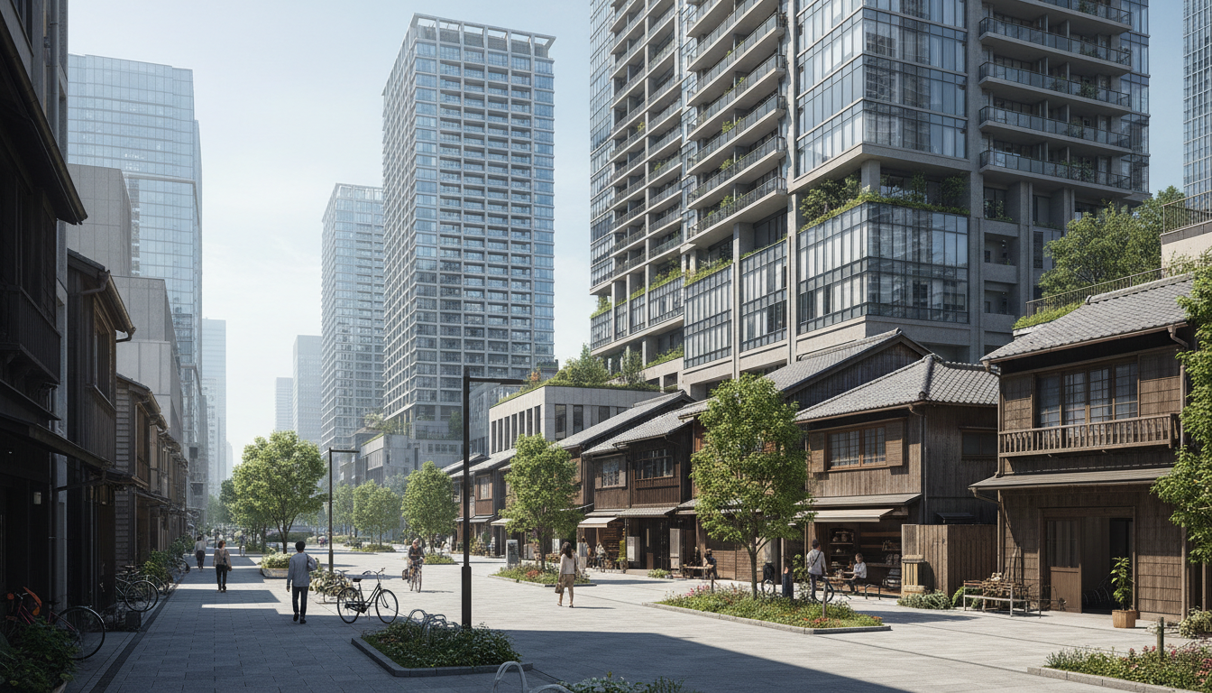 京橋エリアの街並みと住宅環境