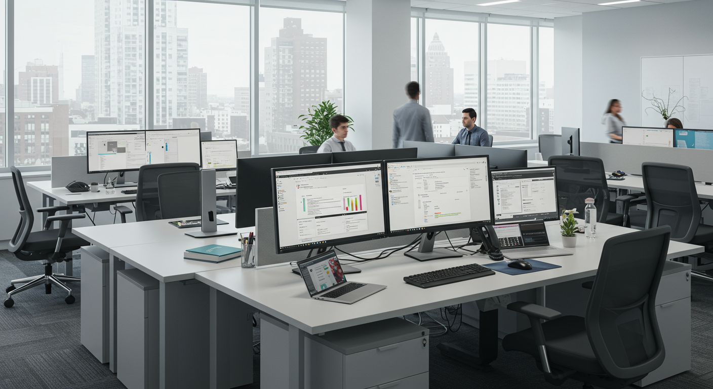 法人オフィス環境でのOffice導入イメージ
