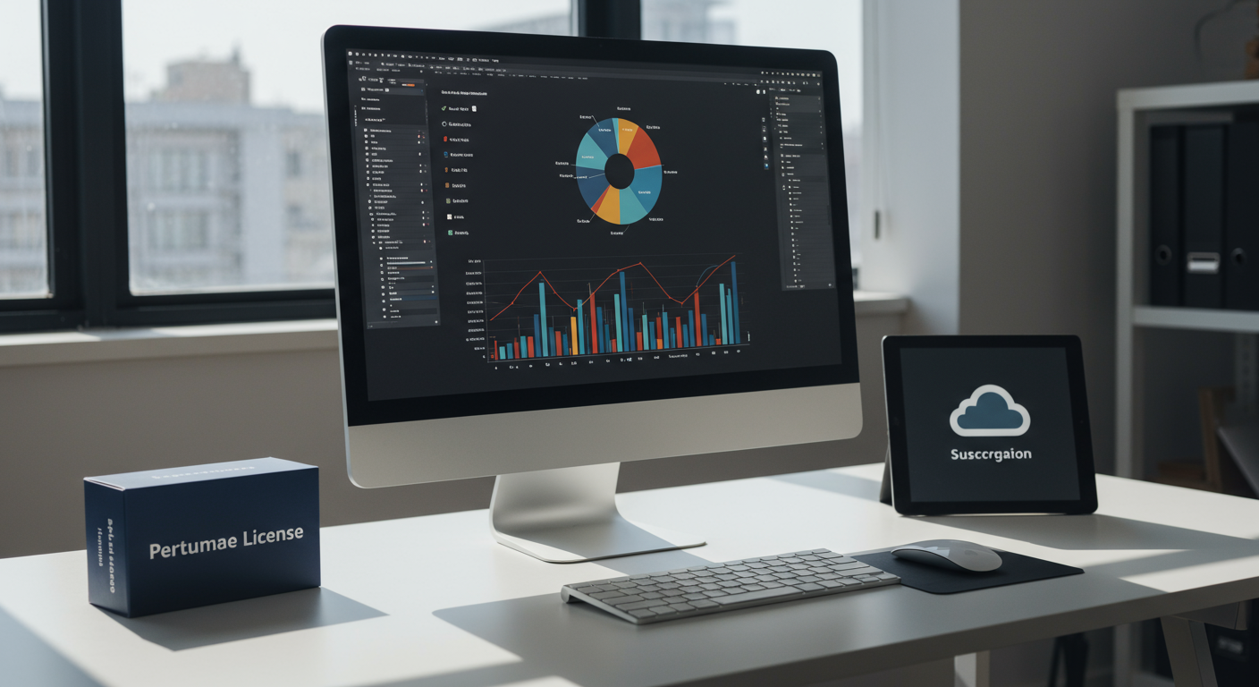 Office 2024の長期コスト比較グラフ