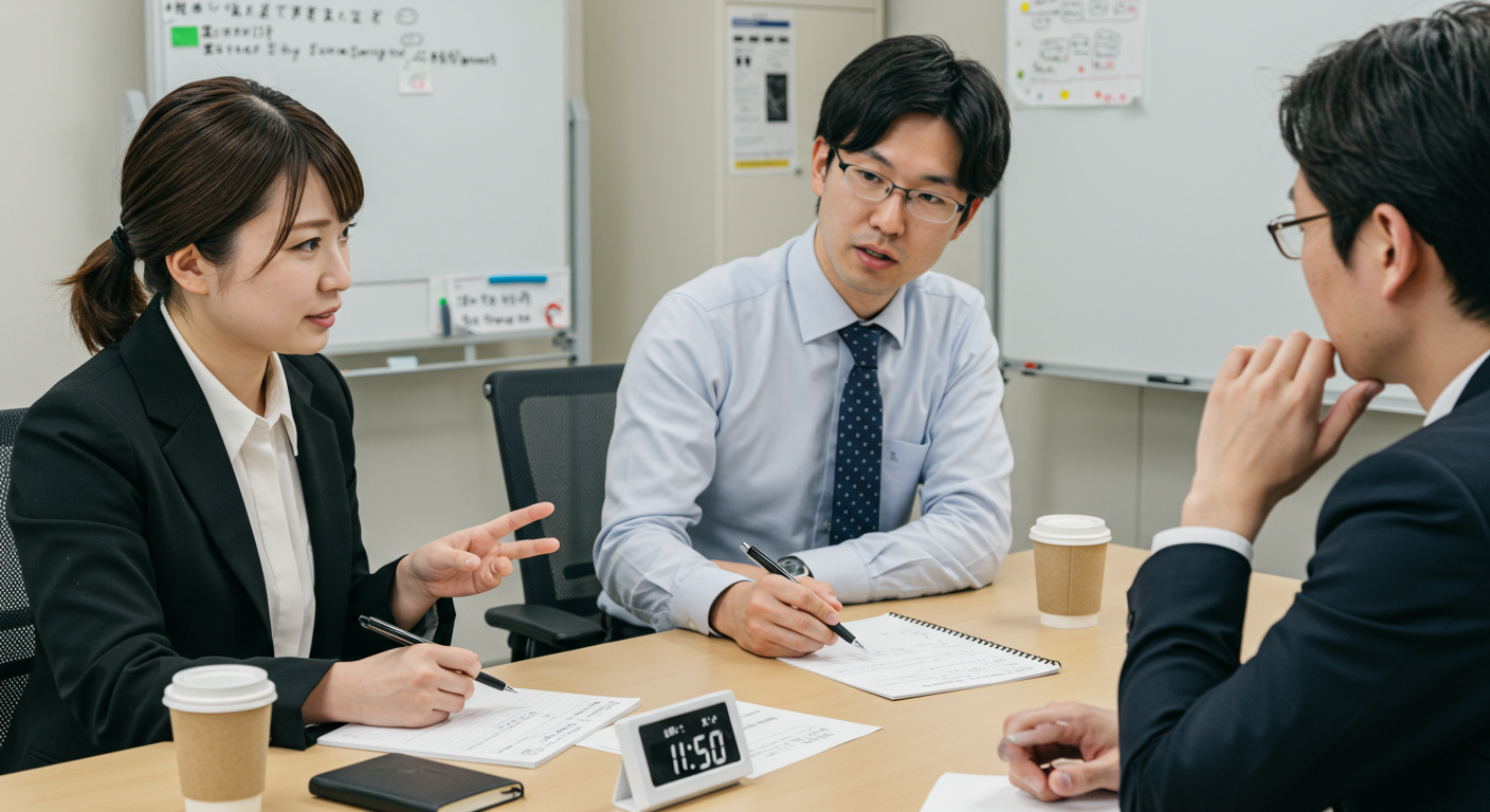 短時間ロープレの様子