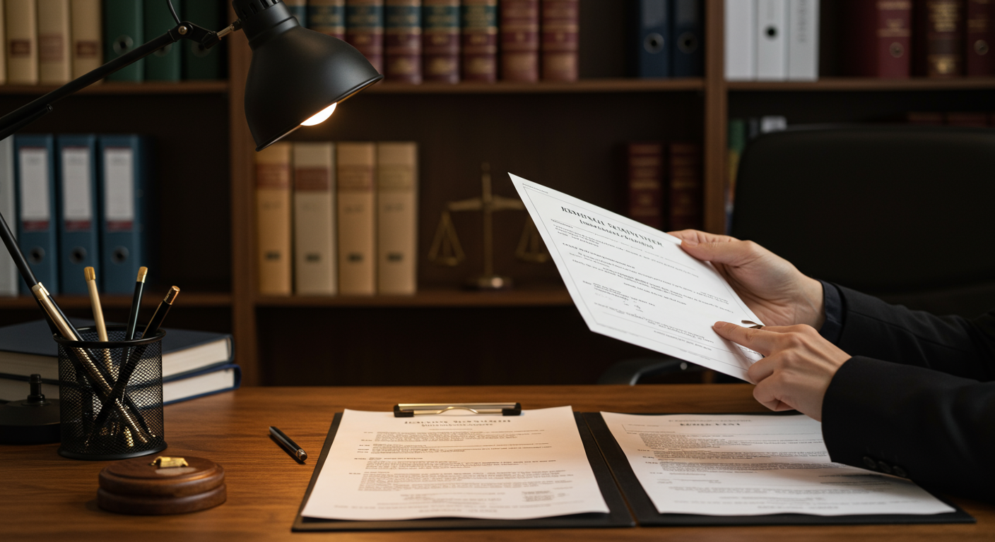 司法書士事務所での相続相談風景