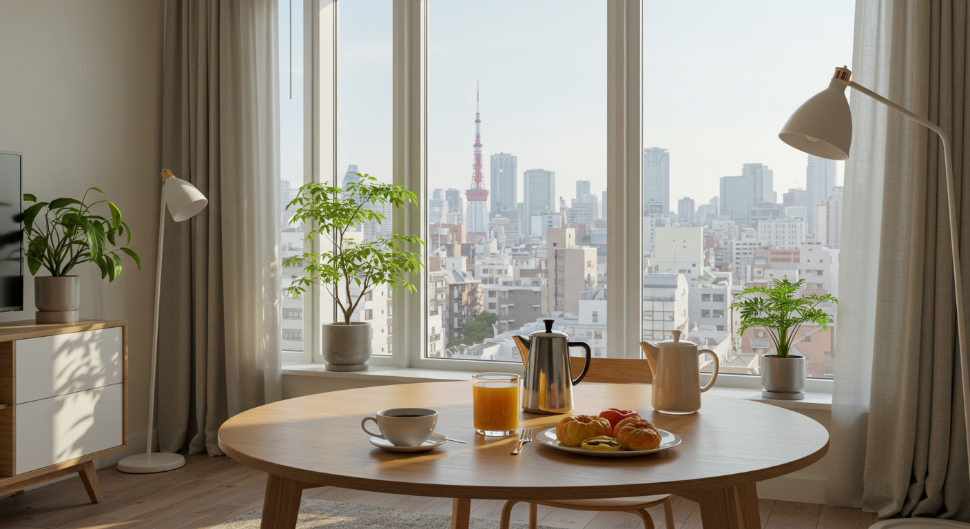 麻布台での一人暮らしを楽しむライフスタイル