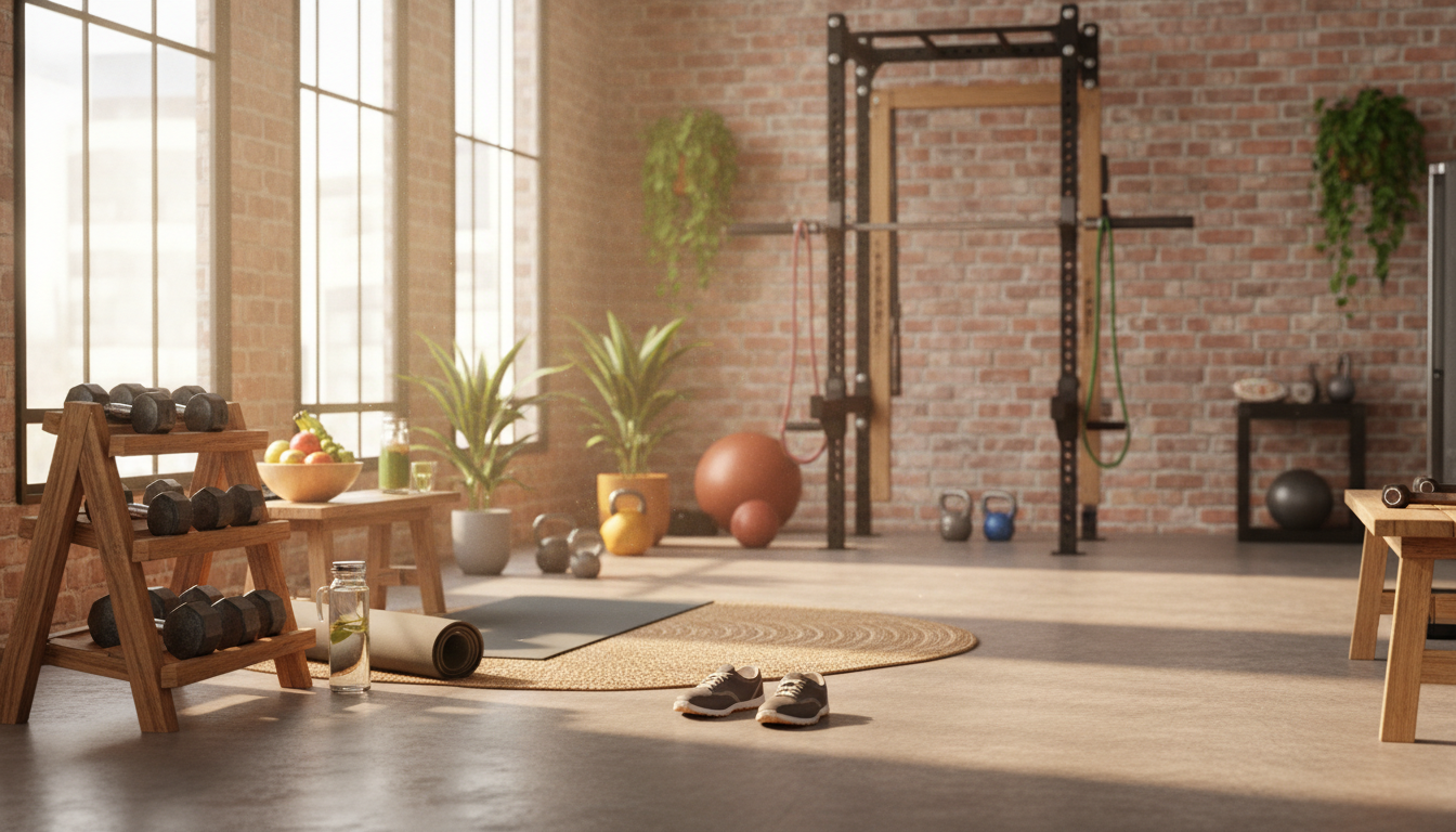 女性の美ボディトレーニング風景