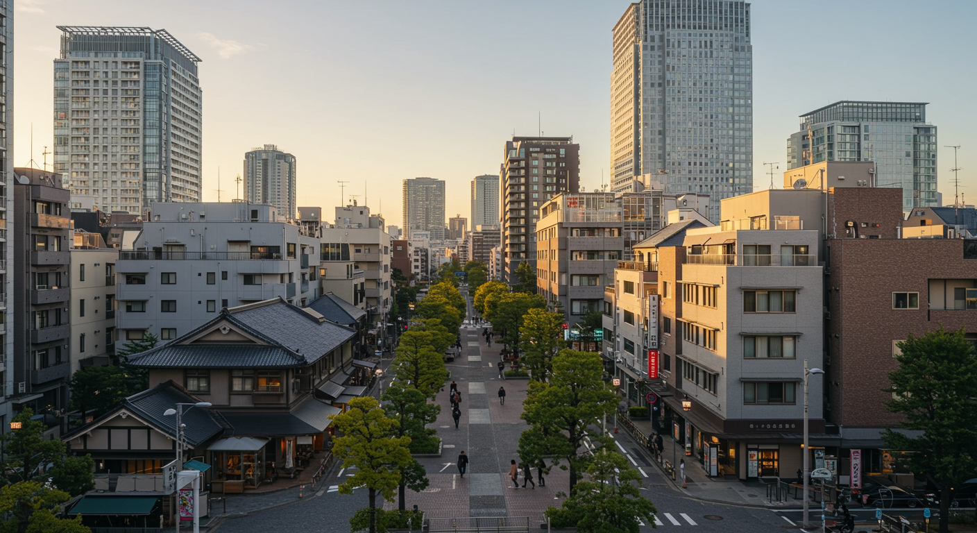 港区の街並み