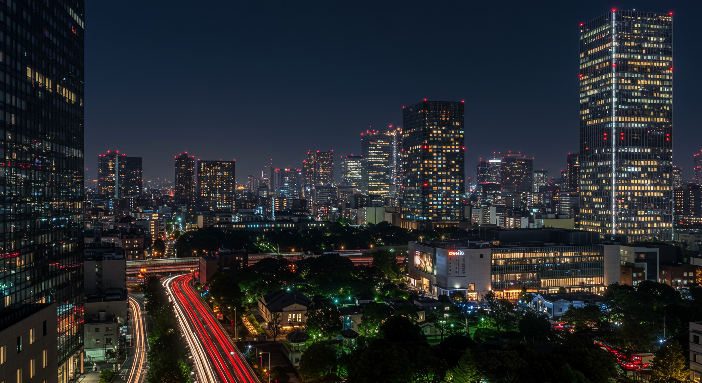 六本木の夜景