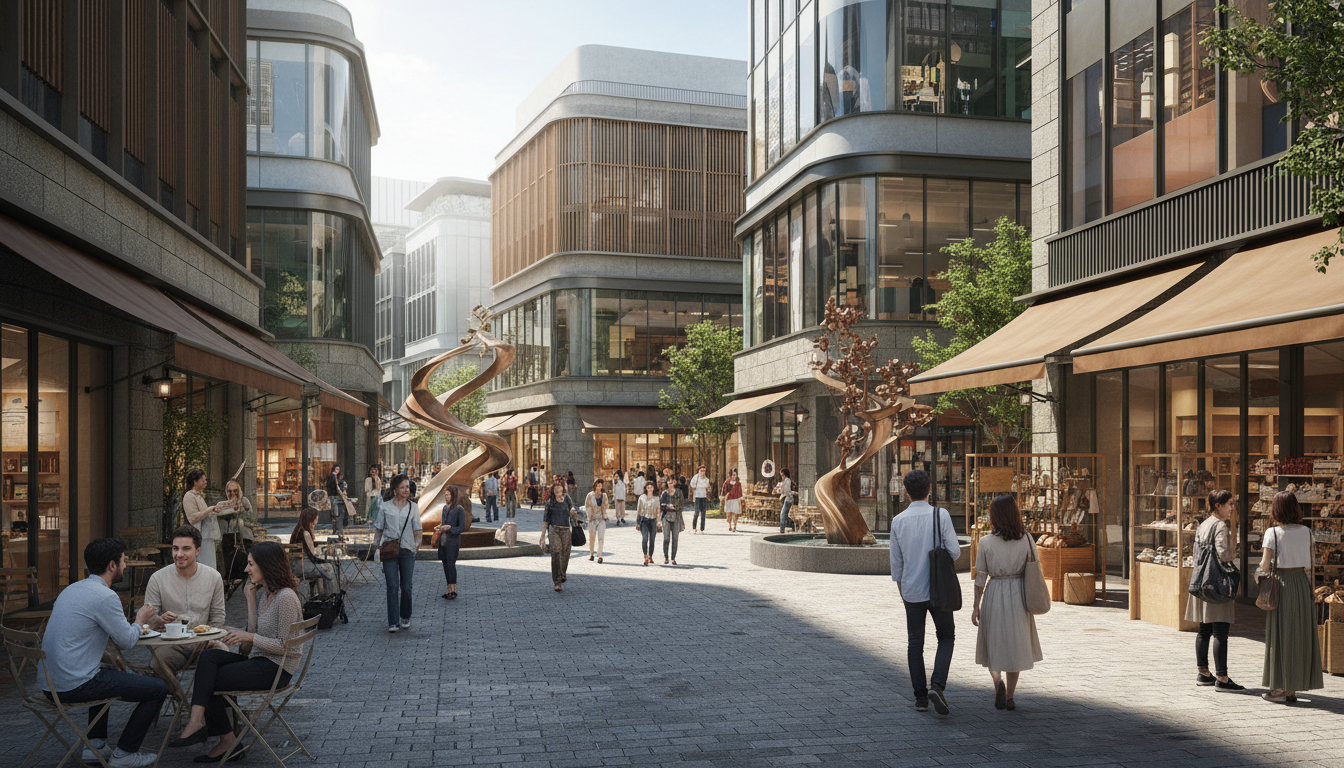 日本橋周辺の文化施設と商業エリア