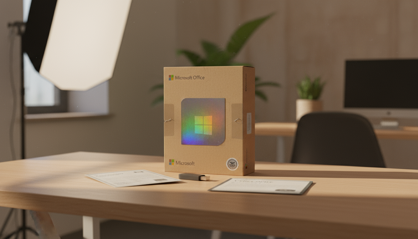 正規Office製品のパッケージとライセンス