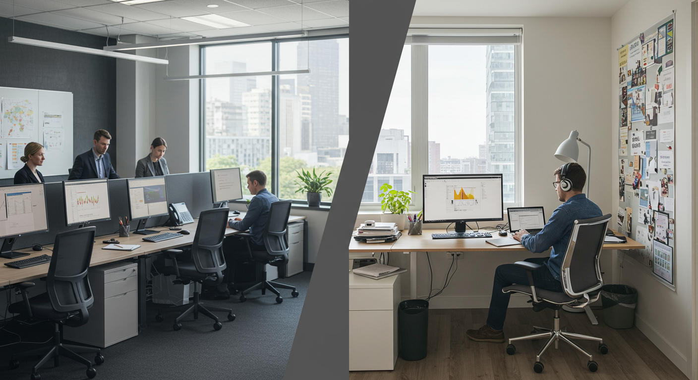 法人と個人のOffice利用シーン