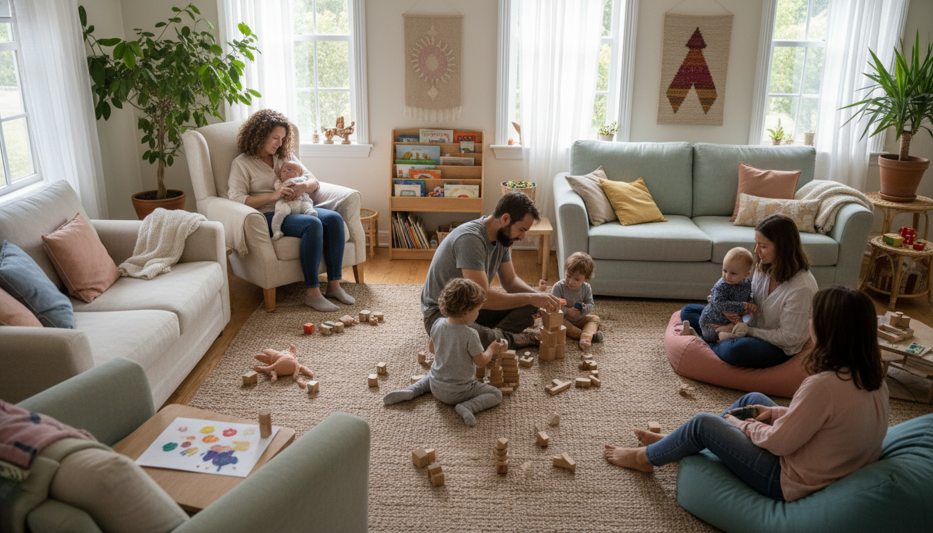 地域の子育て支援活動イメージ