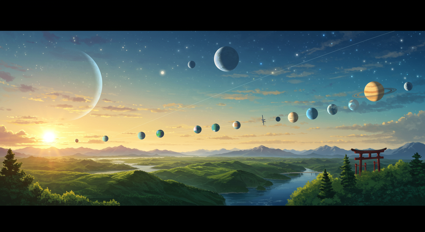季節の変化と星の動きの関係