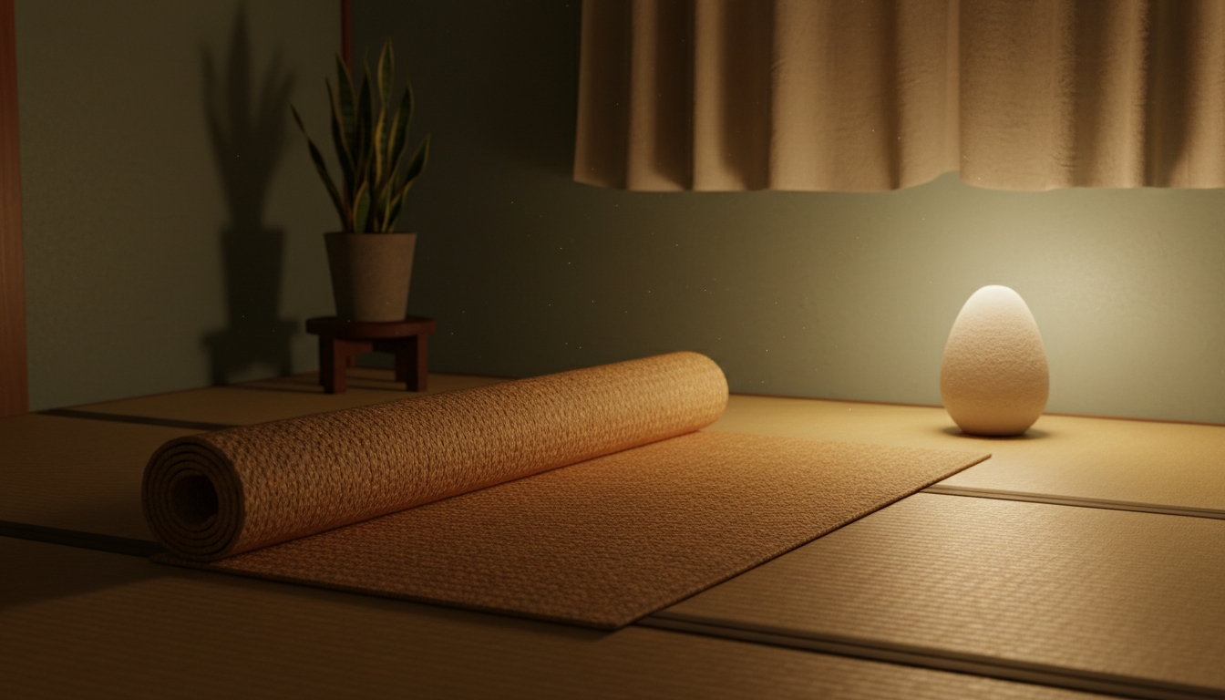 夜間に行う軽いストレッチや自重運動のメニュー