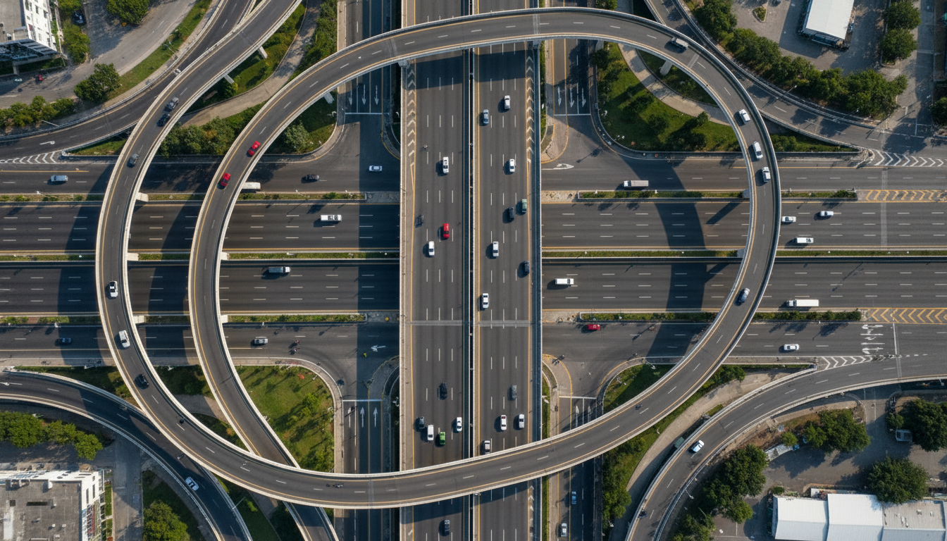 道路管理者による審査と経路確認のイメージ